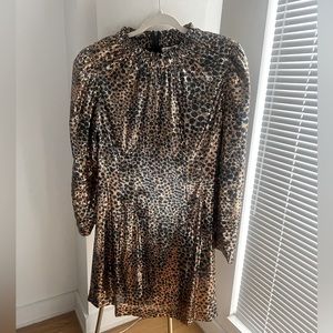 Sea New York Cheetah Cocktail Dress size 8